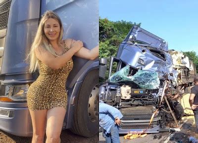 Aline Fuchter Provocando Os Caminhoneiros .